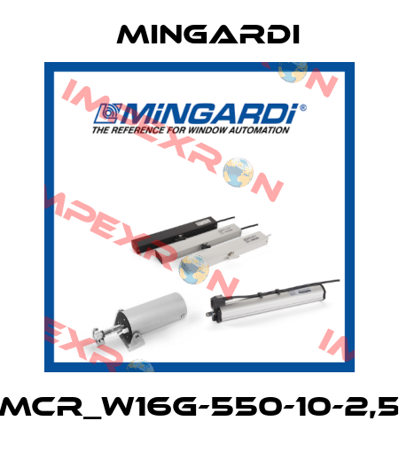 MCR_W16G-550-10-2,5 Mingardi