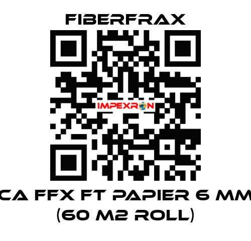 CA FFX FT PAPIER 6 MM (60 m2 roll) Fiberfrax