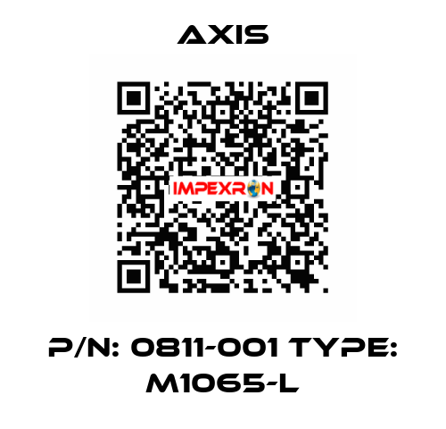 P/N: 0811-001 Type: M1065-L Axis