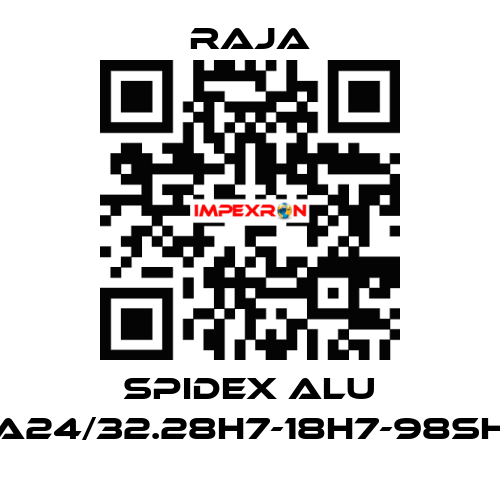 SPIDEX ALU A24/32.28H7-18H7-98SH Raja