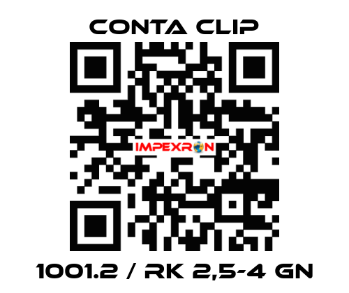 1001.2 / RK 2,5-4 GN Conta Clip