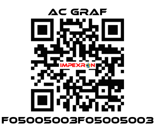 F05005003F05005003 AC GRAF