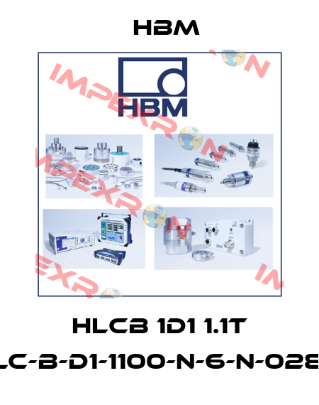 HLCB 1D1 1.1T K-HLC-B-D1-1100-N-6-N-0285-N Hbm