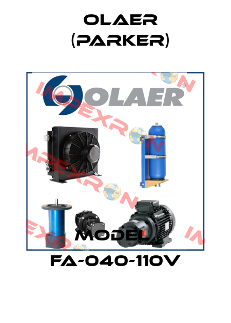 model  FA-040-110V Olaer (Parker)