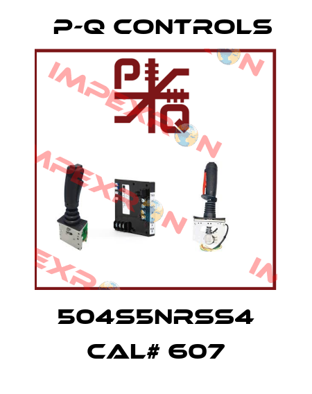 504S5NRSS4 CAL# 607 P-Q Controls
