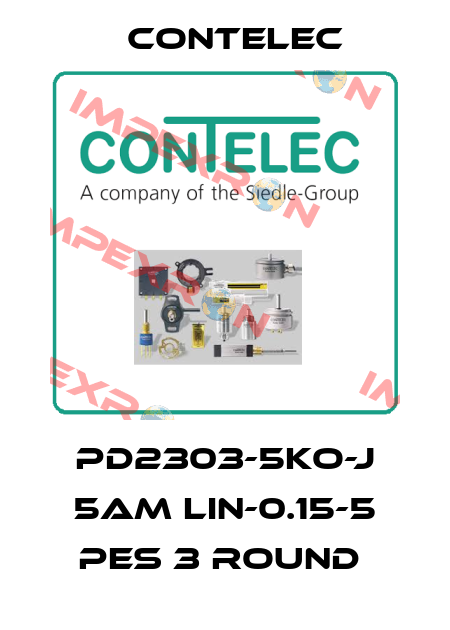 PD2303-5KO-J 5AM LIN-0.15-5 PES 3 ROUND  Contelec