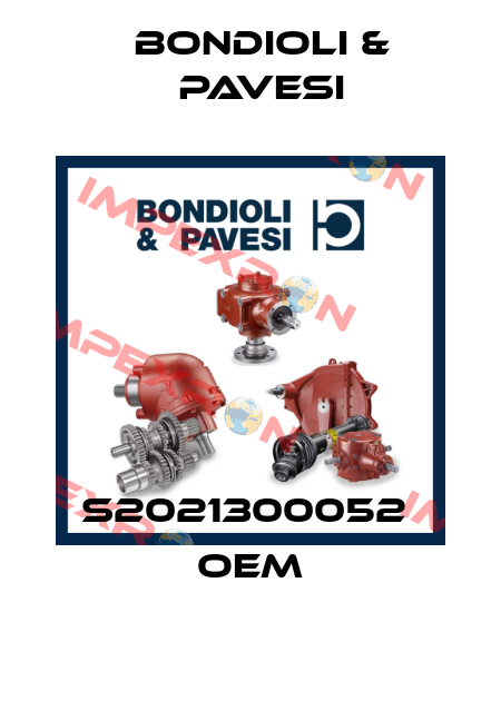 S2021300052  oem Bondioli & Pavesi