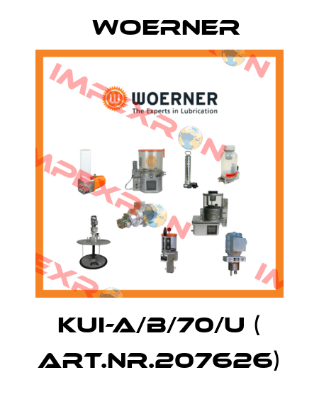 KUI-A/B/70/U ( Art.Nr.207626) Woerner