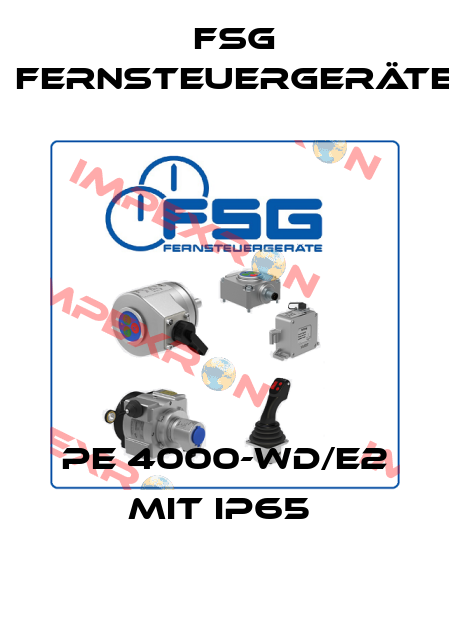 PE 4000-WD/E2 MIT IP65  FSG Fernsteuergeräte