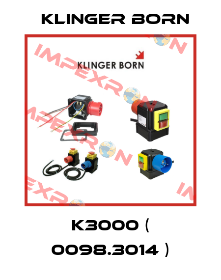 K3000 ( 0098.3014 ) Klinger Born
