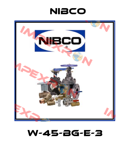 W-45-BG-E-3 Nibco