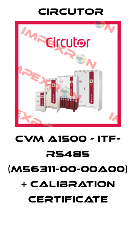 CVM A1500 - ITF- RS485 (M56311-00-00A00) + calibration certificate Circutor