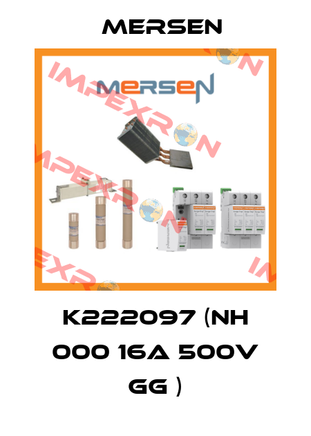K222097 (NH 000 16A 500V GG ) Mersen