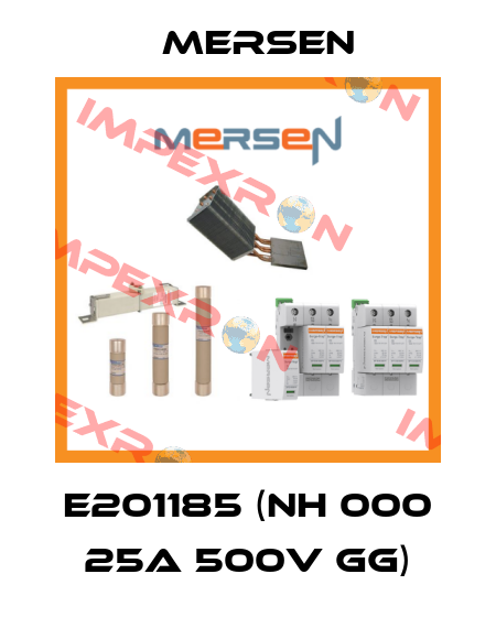 E201185 (NH 000 25A 500V GG) Mersen