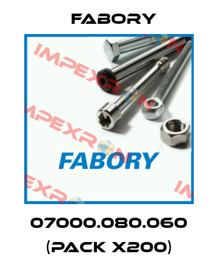 07000.080.060 (pack x200) Fabory