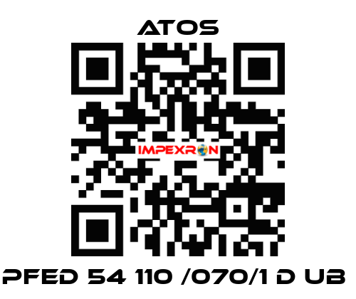 PFED 54 110 /070/1 D UB  Atos