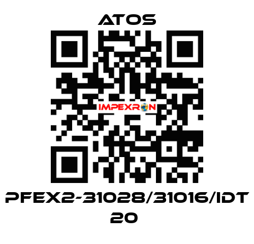 PFEX2-31028/31016/IDT 20  Atos