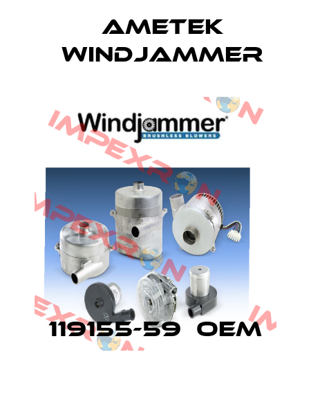119155-59  OEM Ametek Windjammer