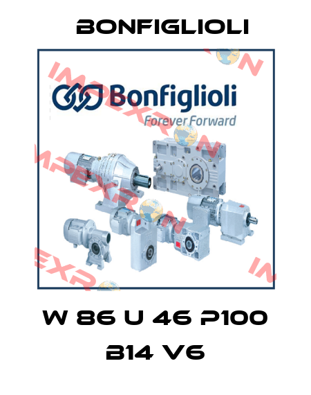 W 86 U 46 P100 B14 V6 Bonfiglioli