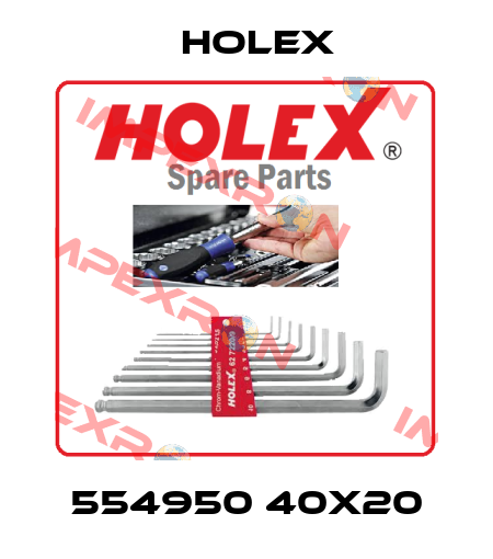 554950 40X20 Holex