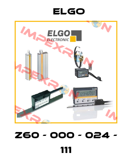 Z60 - 000 - 024 - 111 Elgo