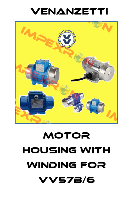 Motor housing with winding for VV57B/6 Venanzetti