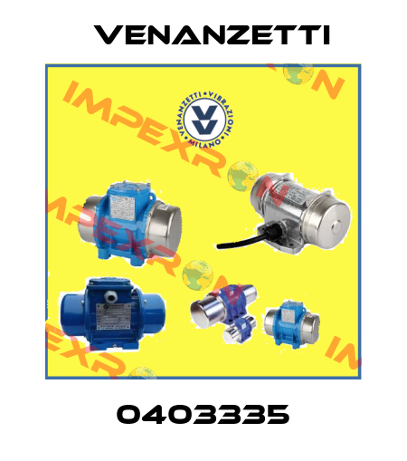 0403335 Venanzetti