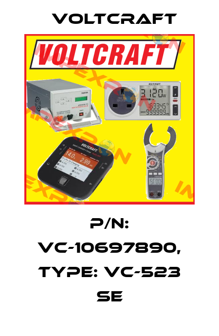 P/N: VC-10697890, Type: VC-523 SE Voltcraft