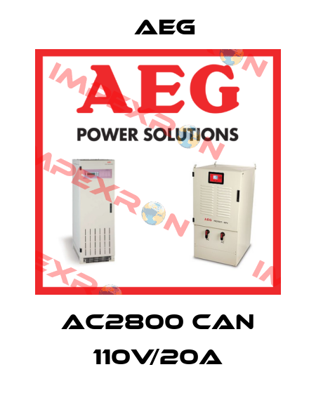 AC2800 CAN 110V/20A AEG