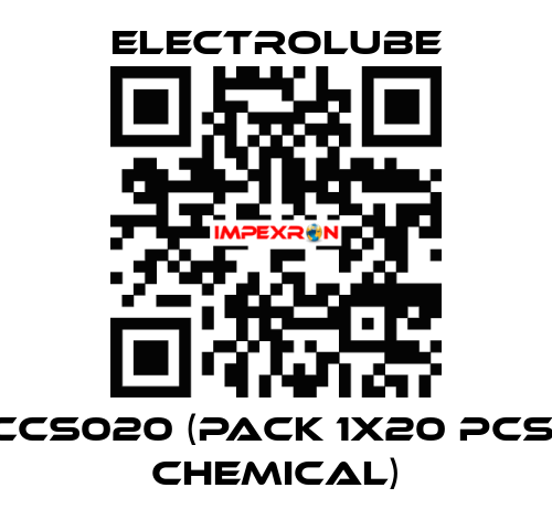CCS020 (pack 1x20 pcs, chemical) Electrolube