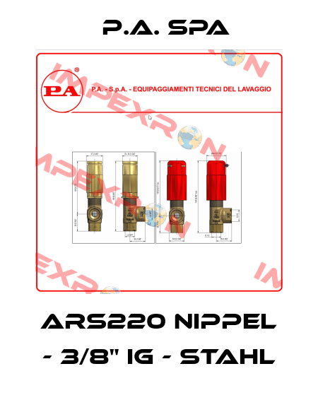 ARS220 Nippel - 3/8" IG - Stahl P.A. SpA
