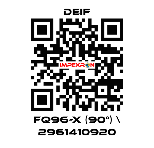 FQ96-x (90°) \ 2961410920 Deif