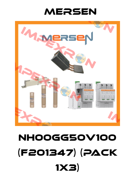 NH00GG50V100 (F201347) (pack 1x3) Mersen