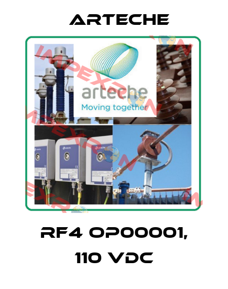RF4 OP00001, 110 VDC Arteche