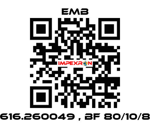 616.260049 , BF 80/10/8 Emb
