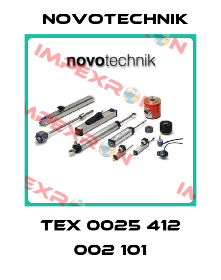 TEX 0025 412 002 101 Novotechnik