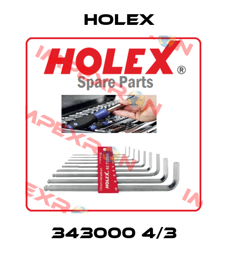 34-3000 4/3 Holex