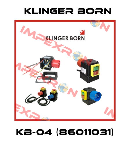 KB-04 (86011031) Klinger Born