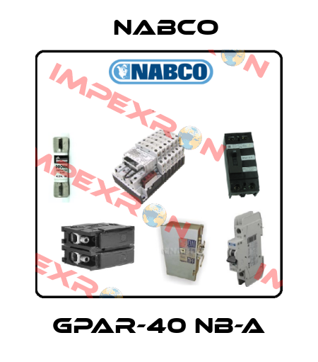GPAR-40 NB-A Nabco
