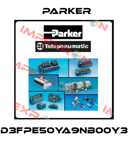 D3FPE50YA9NB00Y3 Parker