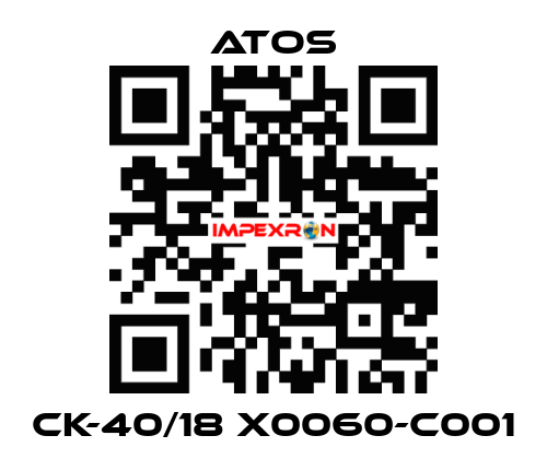 CK-40/18 X0060-C001 Atos
