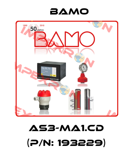 AS3-MA1.CD (P/N: 193229) Bamo