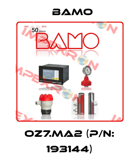 OZ7.MA2 (P/N: 193144) Bamo