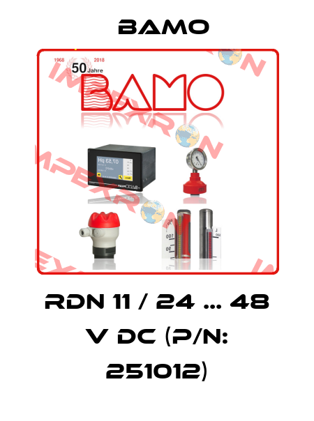 RDN 11 / 24 ... 48 V DC (P/N: 251012) Bamo
