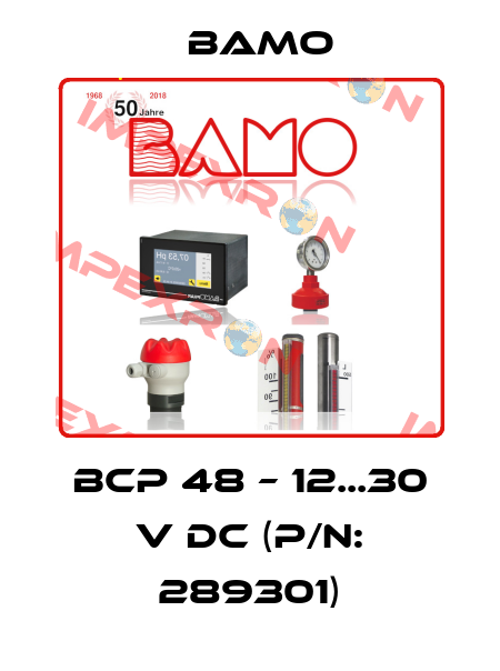 BCP 48 – 12...30 V DC (P/N: 289301) Bamo