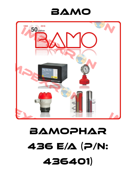 BAMOPHAR 436 E/A (P/N: 436401) Bamo