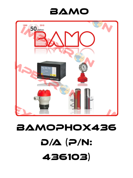 BAMOPHOX436 D/A (P/N: 436103) Bamo