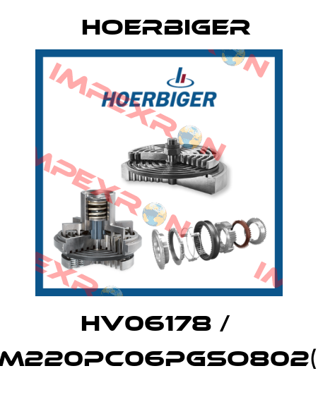 HV06178 /  SAM220PC06PGSO802(C2) Hoerbiger