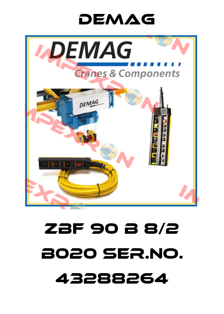 ZBF 90 B 8/2 B020 Ser.No. 43288264 Demag