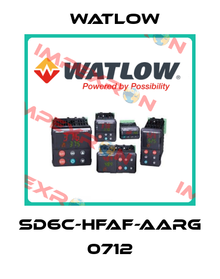 SD6C-HFAF-AARG 0712 Watlow